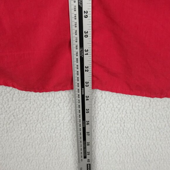 Rocawear Shirt Mens Extra Large Red Button Up Short Sleeve Utility Vintage Y2K - Picture 6 of 8